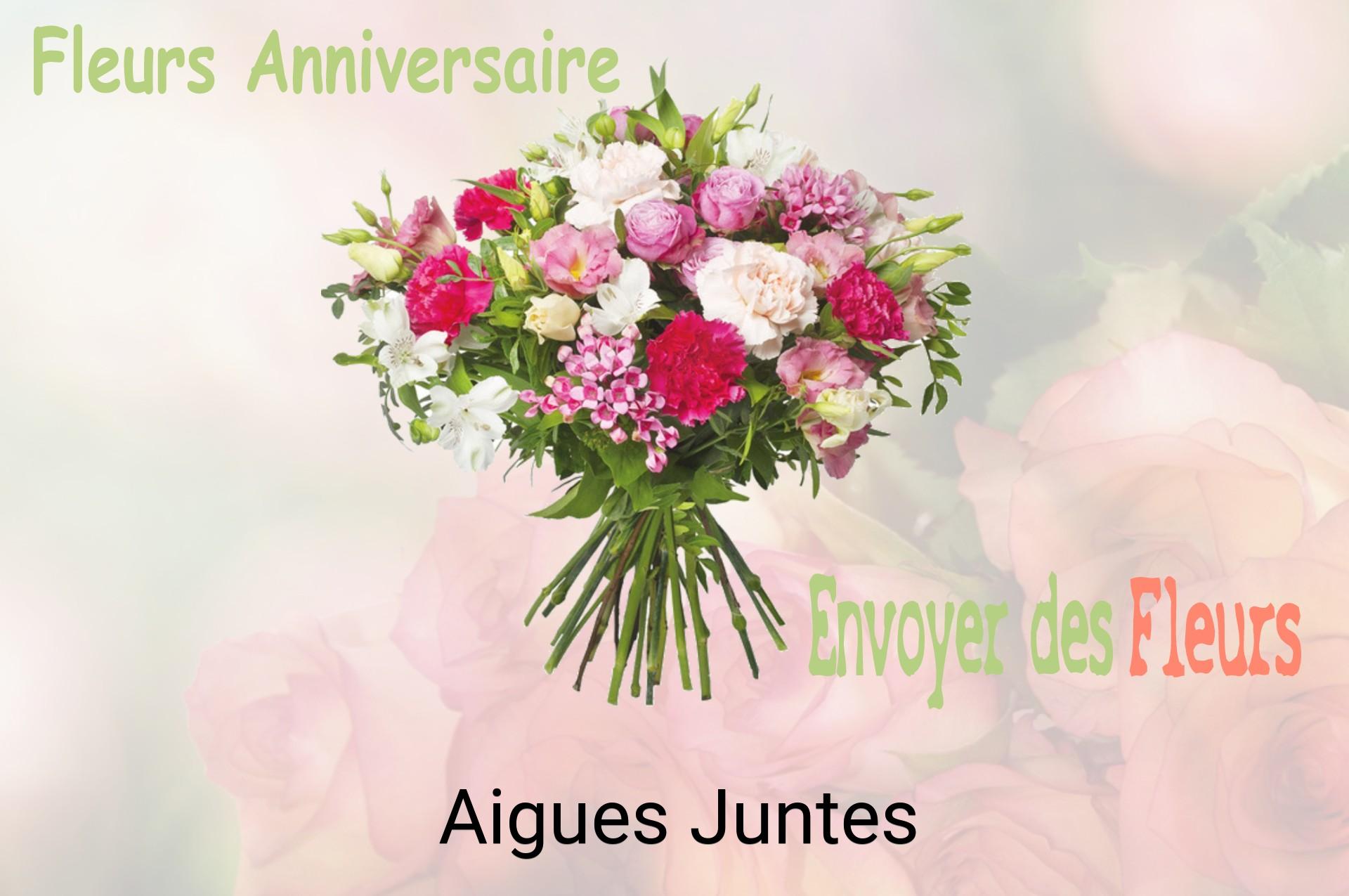 Bouquet de fleurs d’anniversaire livré à Aigues-Juntes